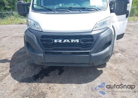 2023 Ram Promaster 2500 High Roof 159 Wb из США, поврежденный, VIN 3C6LRVDG8PE561028